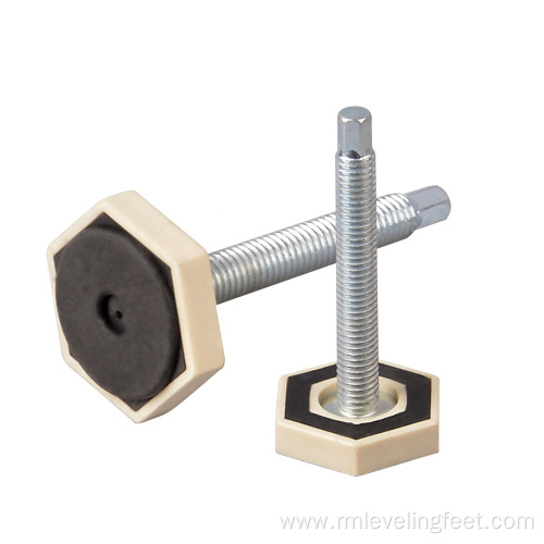 M10 M12 Cabinet Adjustable Nylon Furniture Feet